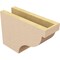 Ekena Millwork 4in. W x 8in. H x 12in. L Garner Woodgrain TimberThane Rafter Tail, Primed Tan RFTUR04X08X12GARRCPR - alternate 4